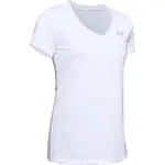 T - shirt col v femme under armour tech