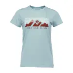 T - shirt femme black diamond rise and climb