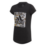 T - shirt fille adidas most haves doodle bos