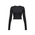 T - shirt manches longues crop femme nike chill