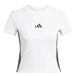 T - shirt slim femme adidas essentials 3 - stripes baby