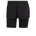 Short femme adidas run icons 3bar 2in1 running