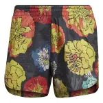 Short de running � fleurs femme adidas run fast