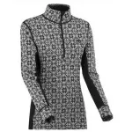 Sous v�tement technique demi - zip femme kari traa rose