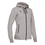 Sweat  capuche zipp femme macron lyre