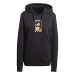 Sweatshirt  capuche femme adidas tech metallic graphic