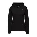 Sweatshirt � capuche femme black diamond sunset scribble