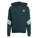 Sweatshirt � capuche full zip enfant adidas future icons 3 - stripes