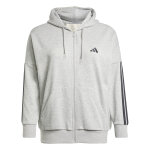 Sweatshirt  capuche full - zip femme adidas essentials 3 stripes