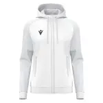 Sweatshirt � capuche full zip femme macron atlas