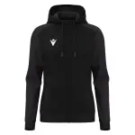 Sweatshirt  capuche full zip femme macron atlas