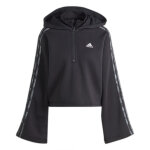 Sweatshirt  capuche molleton femme adidas floral graphic 3 - stripes