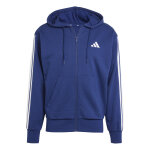 Sweatshirt  capuche zipp adidas essential 3 - stripes
