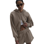 Sweatshirt  capuche zipp court et ample femme nike phoenix