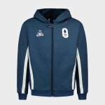 Sweatshirt  capuche zipp enfant le coq sportif efro paris 2024 n1