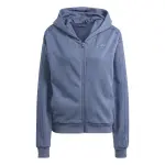 Sweatshirt  capuche zipp femme adidas all szn 3 - stripes