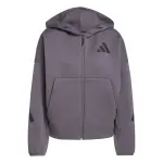 Sweatshirt  capuche zipp femme adidas z. n. e.