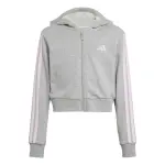 Sweatshirt � capuche zipp� fille adidas essentials