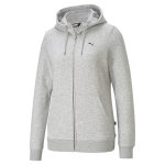 Sweatshirt  capuche zipp petit logo femme puma