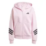 Sweatshirt  capuche zippe femme adidas 3 - stripes future icons