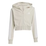 Sweatshirt  capuche zippe fille adidas essentials