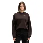 Sweatshirt femme adidas studio crew auco 3 - stripes