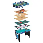 Table avec jeux interchangeables multi jeux softee evolution