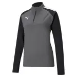Training top 1 / 4 zip femme puma team liga