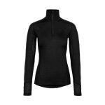 Veste 1 / 2 zip femme johaug lithe tech - wool