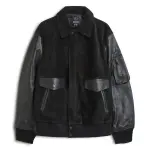 Veste en cuir mercedes amg y - 3 petronas formul 1 team