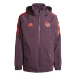 Veste impermable  capuche bayern munich tiro 2024 / 25