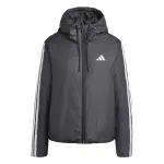 Veste impermable  capuche femme adidas essentials climawarm 3 - stripes