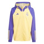 Veste imperméable extérieur real madrid 2023 / 24 Veste imperméable extérieur real madrid 2023 / 24
