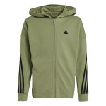 Veste de survtement  capuche zipp enfant adidas future icons 3 - stripes
