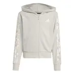 Veste de survtement fille adidas animal french terry 3 stripes