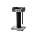 Arbre � chat cyllene xxl 100 cm gris / noir
