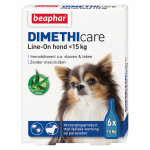 Beaphar dimethicare line - on (jusqu'� 15 kg) pour chien 6 pipettes