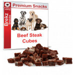 Brekz premium beef steak cubes 200 grammes 200 g