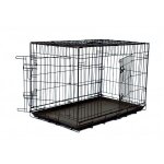 Brekz cage de transport noire pour chien m