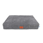 Brekz cordoba coussin gris pour chien 80 x 60 cm