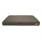 Brekz matelas orthop�dique versailles marron pour chien 80 x 60 cm
