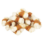 Brekz os  mcher nou peau de b?uf et poulet 7, 5 cm 2 x 20 pices