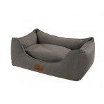 Brekz panier milano gris pierre pour chien 80 x 60 cm