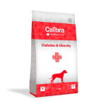 Calibra veterinary diets diabetes & obesity pour chien 12 kg