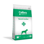 Calibra veterinary diets renal & cardiac pour chien 12 kg