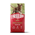 Carnilove active adult all breeds canard au faisan pour chien 2 x 12 kg