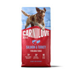 Carnilove active adult all breeds saumon avec dinde pour chien 12 kg