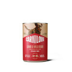 Carnilove agneau et sanglier p�t�e pour chien (bo�te) 1 lot (6 x 400 g)