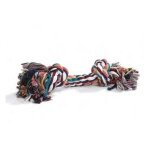 Corde teint�e de 24 cm - 2 noeuds par 2 unit�s