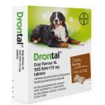 Drontal large / xl dog vermifuge pour chien (525 / 504 / 175 mg) 2 comprims